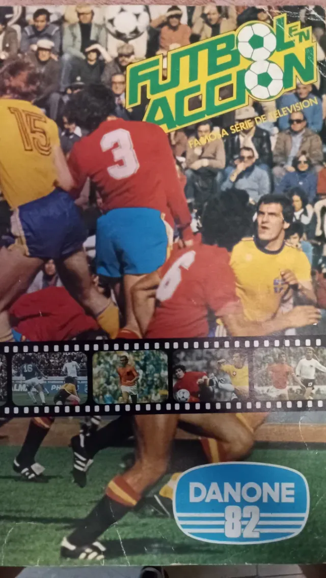 Álbum Cromos Danone España 1982. Completo.