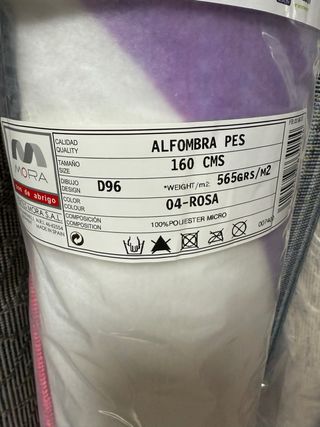 Alfombra redonda 160cm infantil nueva