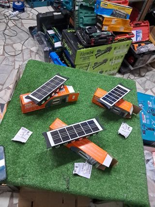 X3 Faretti Solari con Pannello