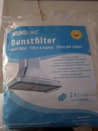 Filtros para campana extractora WUNDmed
