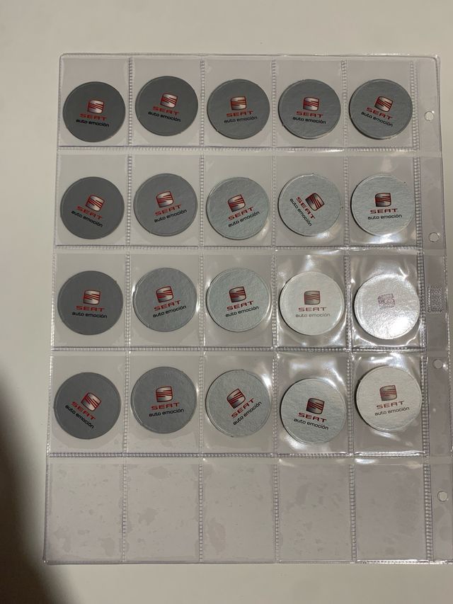 Colección Tazos Seat Completa