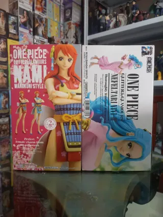 2 Figuras One Piece Glitter & Glamours Nami y Vivi