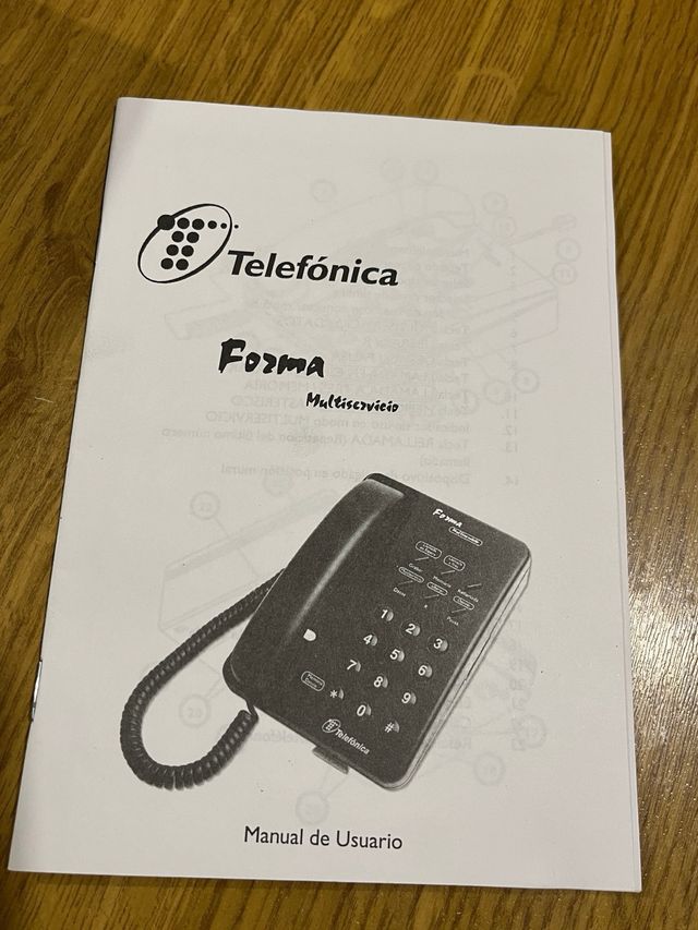 Teléfono Fijo Forma Multiservicio
