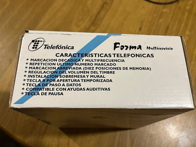 Teléfono Fijo Forma Multiservicio