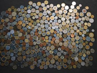 Colección de Monedas extranjeras de muchos años