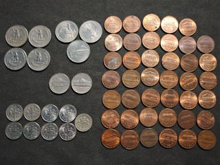 Colección de Monedas extranjeras de muchos años