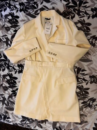 Vestido traje Zara XL