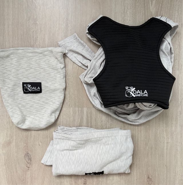 Fular Porta Bebés Koala Babycare Gris