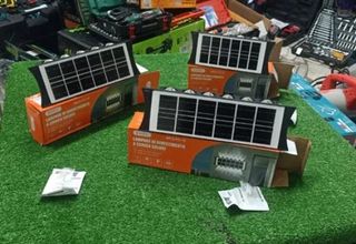 X3 Faretti Giardino Pannello Solare Foyu