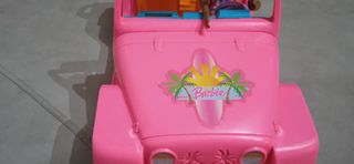 Barbie con macchina