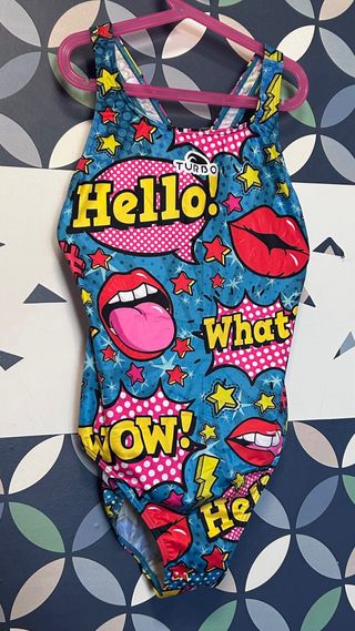 Bañador Turbo Comic Pop Art NUEVO