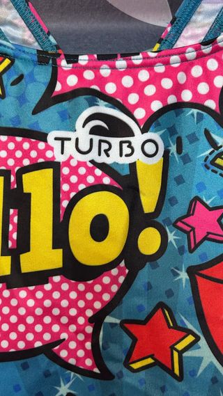 Bañador Turbo Comic Pop Art NUEVO