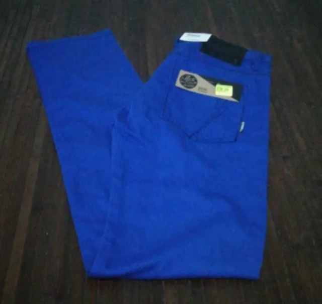 Pantalón tejano azul eléctrico