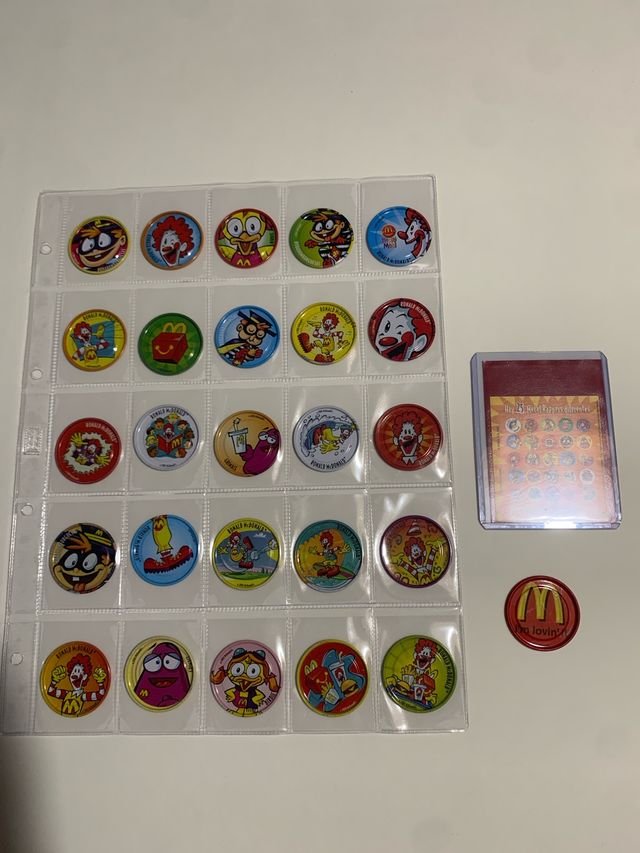 Tazos Rappers de McDonald's Colección Completa