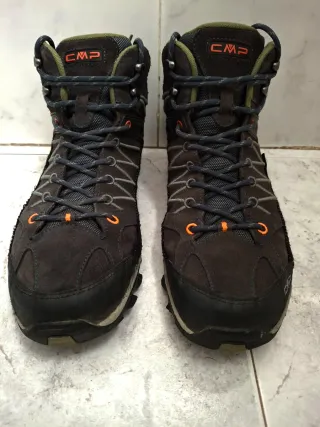 Botas senderismo CMP Talla 45 Azul/Verdes.