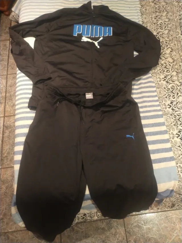 Chándal Puma Negro Talla L