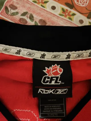 Maglia Football Americano Reebok XL Stampeders