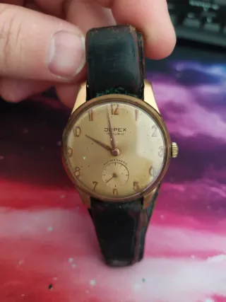 Reloj Jupex Carga Manual Vintage parado