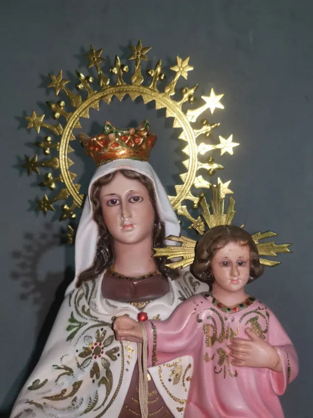 Virgen del Carmen con Niño