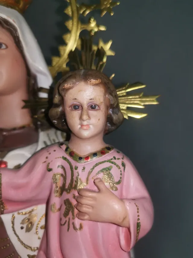 Virgen del Carmen con Niño