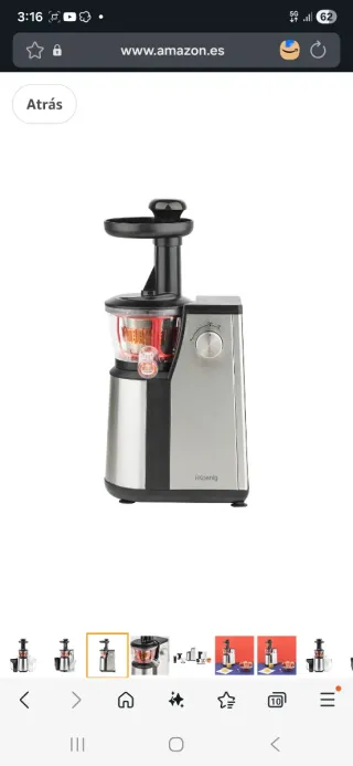 Exprimidor Vertical H.Koenig GSX12