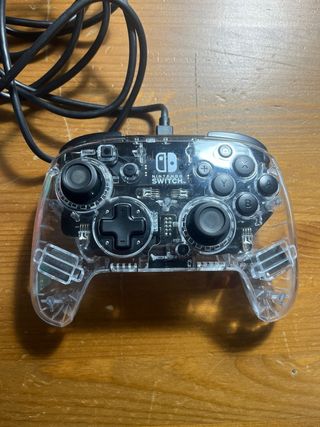 Mando Nintendo Switch Afterglow con cable