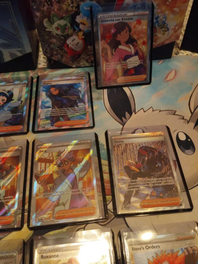 Lote 12Cartas Pokémon Entrenadores