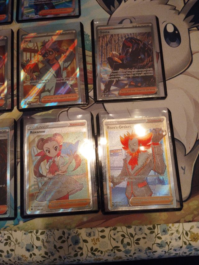 Lote 12Cartas Pokémon Entrenadores