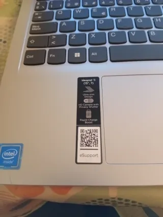 Portátil Lenovo Plata apenas usado