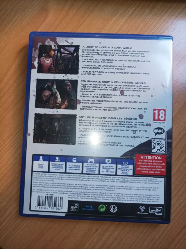 The Walking Dead Telltale Definitive Series PS4