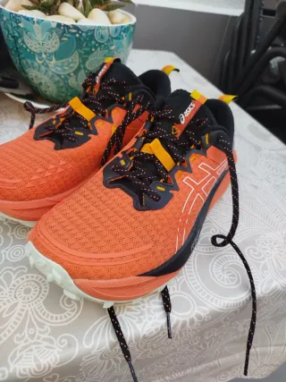 Zapatillas Asics Naranja Trail Running