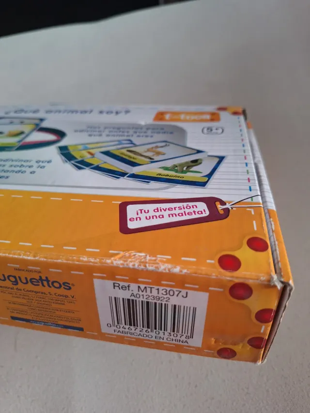 Juego ¿Qué animal soy? Juguettos