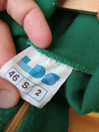 Felpa collo alto e zip - Vintage