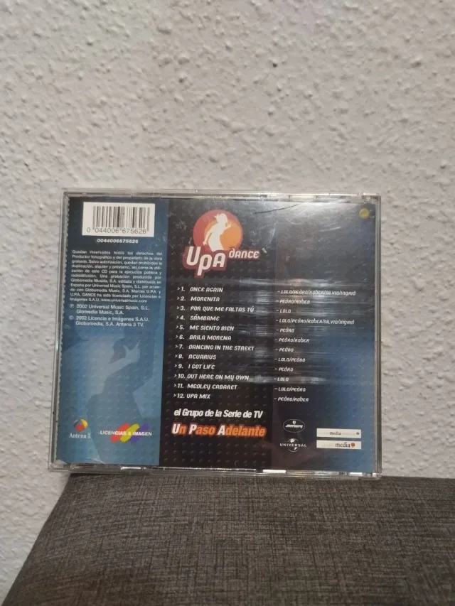 CD Upa Dance - Un Paso Adelante 2002