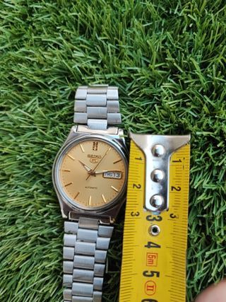Reloj Seiko 5 Automático Vintage Dorado