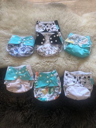 Pañales de TELA BAMBINO MIO y REGALO