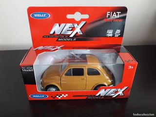 Coche Welly Nex Fiat 500 Nuevo