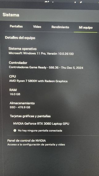 Portátil Gamer Lenovo Legion 5 RTX 3060