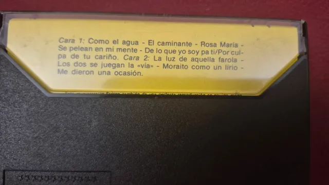 Casete El Camarón de la Isla - Como el Agua