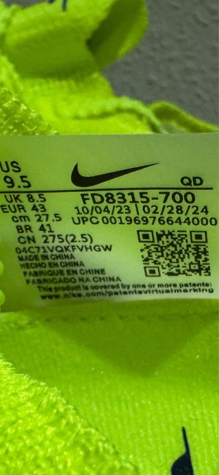 Nike Alphafly 3 Talla 43