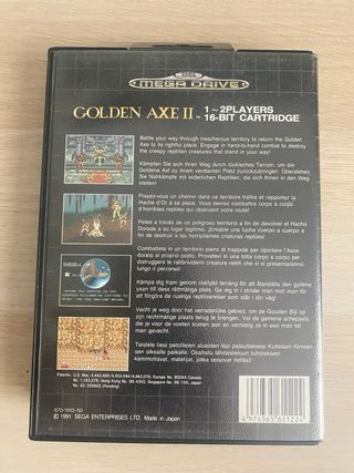Golden Axe II Sega Mega Drive