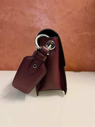 Borsa Karl Lagerfeld bordeaux e nera