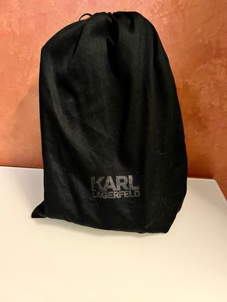 Borsa Karl Lagerfeld bordeaux e nera