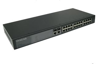 OvisLink FSH‑2422G Switch Web‑Smart 24 Puertos PoE