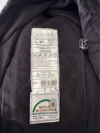 Cortavientos Armada Española Talla SP