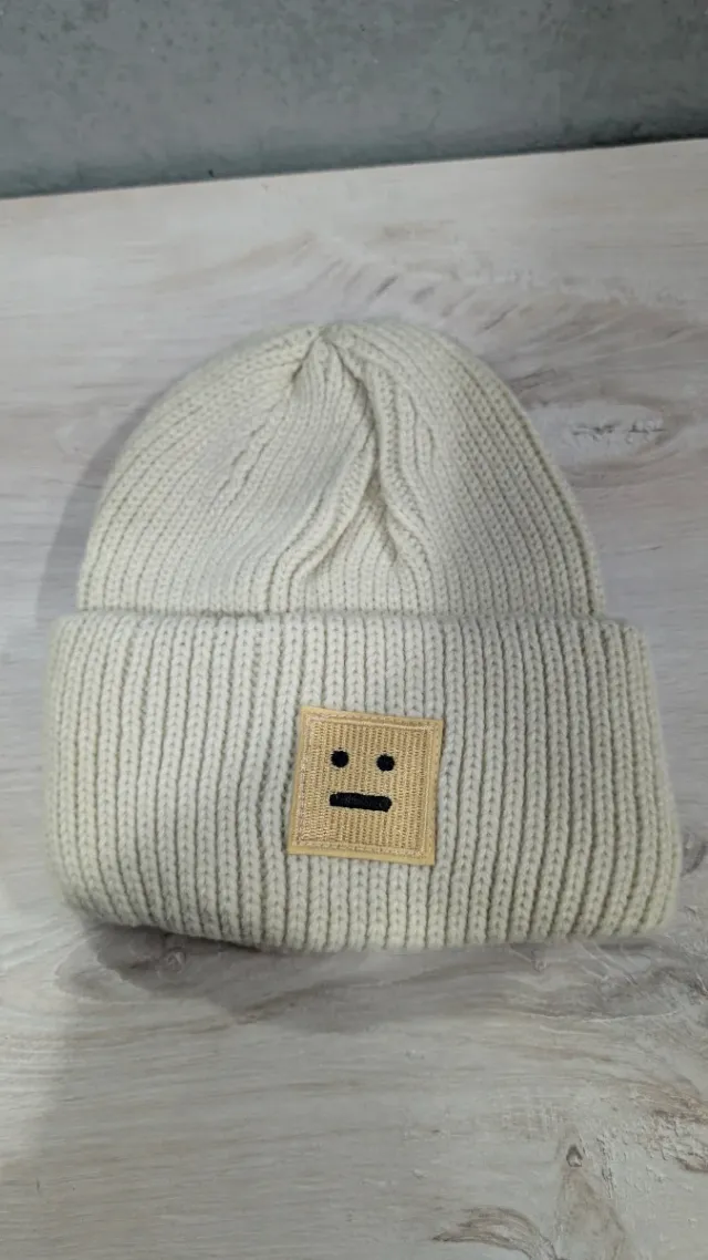 Berretto Acne Studios beige taglia unica 