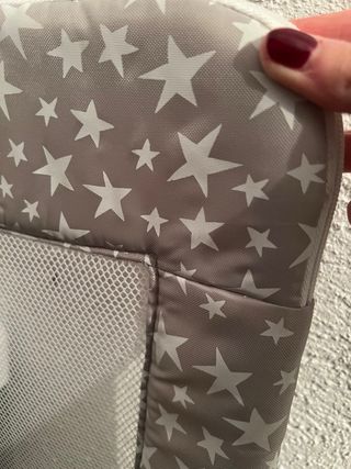 Barra de Cama Jane 90cm con Funda Estrellas