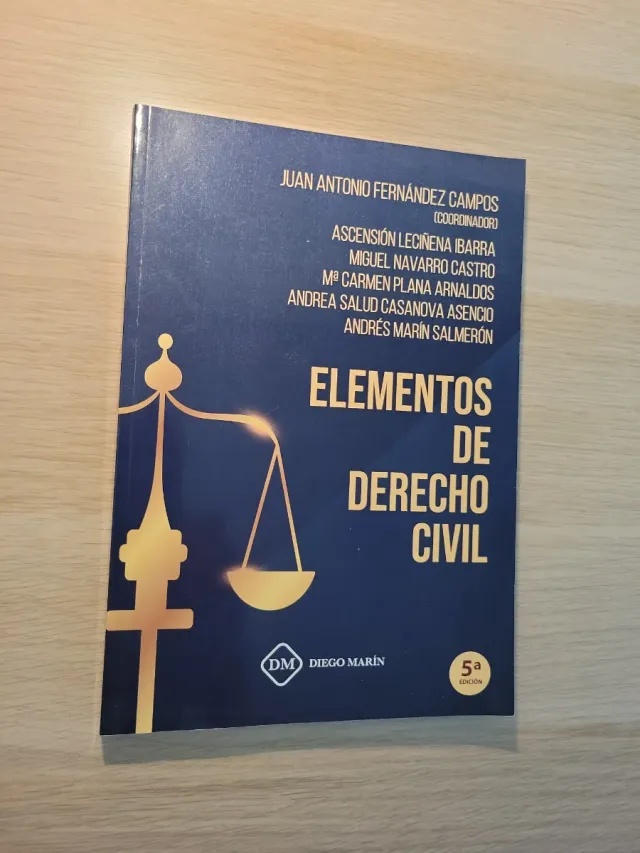 ELEMENTOS DE DERECHO CIVIL