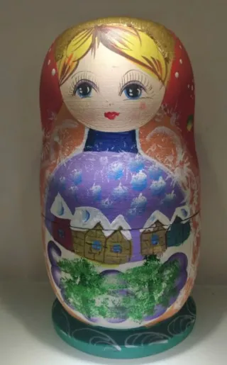 Set 7 Matrioske originali russe