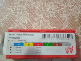 Plaquitas para Torno Triangular (10 uds)